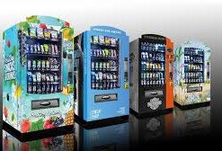 Snacks and drinks vending machines